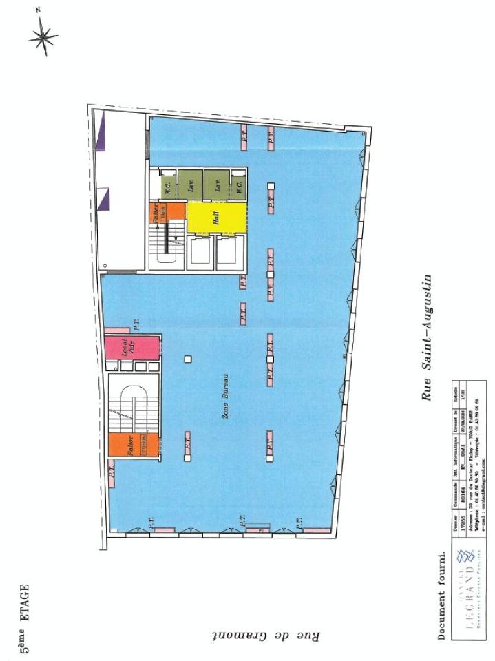 Bureau Paris 305m² Location bureau Paris OLBUR2206061 12